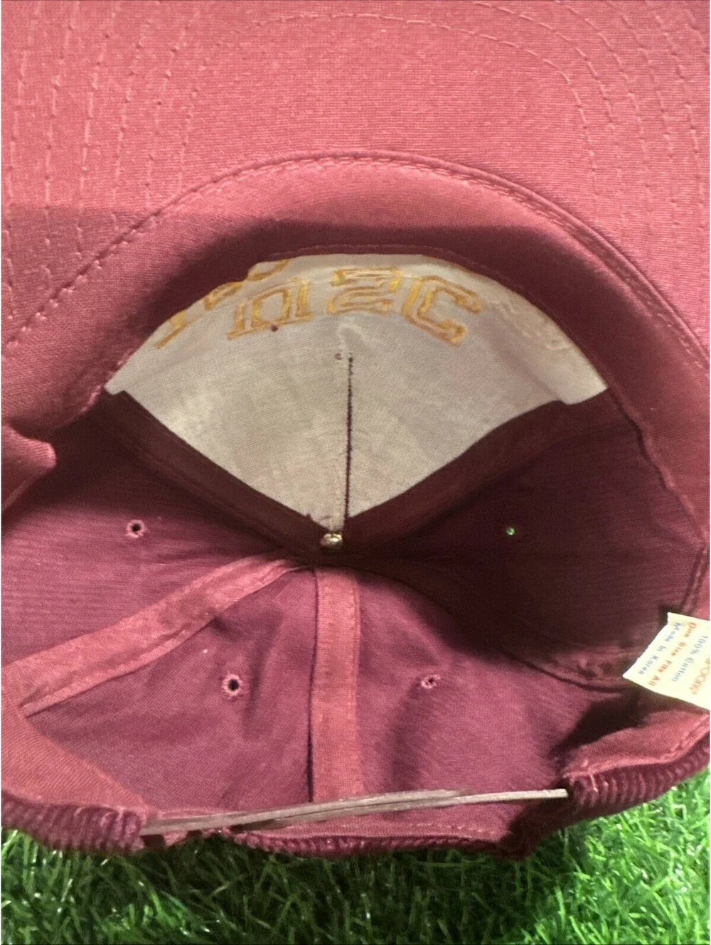 VTG 80’s USC Trojans Corduroy SnapBack By Yupoong Rare DS NWOT